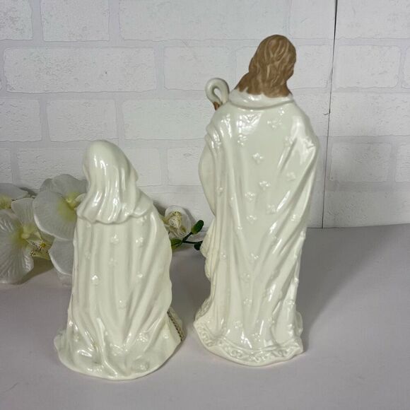Bon Ton Jade Porcelain MARY AND JOSEPH - Picture 7 of 13